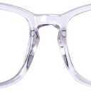 MAXJULI Blue Light Blocking Glasses,Computer Reading/Gaming/TV/Phones Glasses for Women Men(Transparent)
