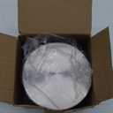 BOTEMY 3-1/2 Inch Extended Garbage Disposal Flange with Deep Strainer and Sink Stopper Flat Cover Kitchen Sink Flange Kit (Brushed)