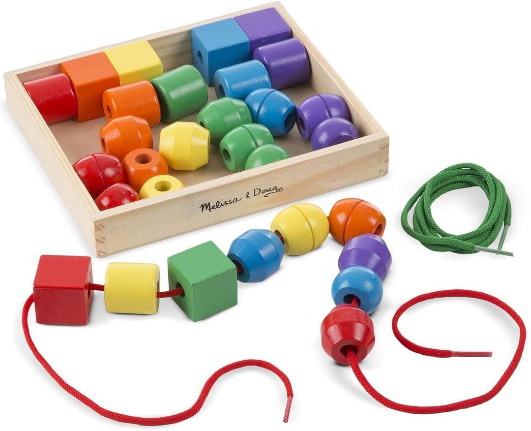 Melissa & Doug Primary Lacing Beads, 1 EA