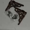 2 Antique Style Shelf Brace Wall Bracket Cast Iron Brackets Small 4 1/8" X 3 5/8