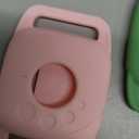 Silicone Case for Tile Mate 2024,Mate 2022 for Dog Collar, Protective Cover Sleeve for tilemate Finder for cat pet Necklace Dropper, Secure tag Holder for Bag (Black, Green, Pink, 3 Pack)