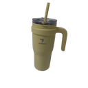 REDUCE 24 oz Stainless Steel Tumbler with Handle - Dual-Wall Vacuum Insulated Travel Mug, Sweat-Proof Lid & Reusable Straw