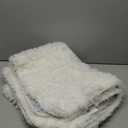 Ophanie Area Rugs for Bedroom, Christmas Upgrade Non-Slip Ivory Fluffy Soft Shag Living Room Carpet, Indoor Floor 4x6 Fuzzy Shaggy Living Room Plush Nursery Rug for Kids Home Dorm Decor Aesthetic