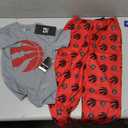 Ultra Game Youth NBA Official 2 Piece T-Shirt & Lounge Pants Pajama Set (8, Boys Sizes)