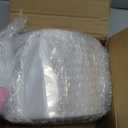 PerKoop LDPE Poly Tubing Roll 6 Mil, Candy Lei Tubing Roll Plastic Tube Bulk for Packing, Moving and Storage(4 Inch Wide x 350' Long)