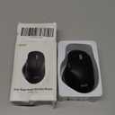 acer Ergonomic Mouse Wireless Rechargeable with Side Scroll (BT5.2+2.4GHz), Bluetooth Computer Mouse for Laptop, Medium to Large Sized Hands, Office USB Mice, 8 Buttons, 4800 DPI for PC, Desktop