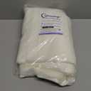 Chyhomenyc White Curtains 84 Inch Length 2 Panels Set, Faux Linen Textured Semi Light Filtering Soft Airy Farmhouse Curtain Drapes for Living Room Bedroom, Living Room Curtains, 40Wx84L