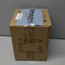 1-Light Plug in Pendant Glass Hanging Light, Industrial Mini Pendant Lighting with Glass Shade, Adjustable Farmhouse Hanging Lamp with Plug in Cord, Black Pendant Lighting for Kitchen Island (Round)