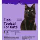 Amazon Basics Topical Flea Treatment for Large Cats (Over 9 pounds), 6 Count, Packaging May Vary