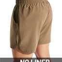 MIER Men's 5 Inch Running Athletic Shorts with Pockets Quick Dry Lightweight Gym Workout Shorts, Elastic Waist