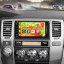 Car Stereo Radio for Toyota 4Runner 2003-2009, for Tundra 2003-2006, for Sequoia 2003-2007,Support Carplay& Android Auto, Bluetooth&Voice Control, Back-up Camera& Steering Wheel Control,GPS,FM Radio