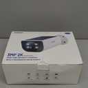 Cameras for Home Security-2K Wireless Security Camera Outdoor with AI Motion Detection & Siren, Non-Stop Solar Powered Charging, Color Night Vision, SD/Cloud Storage, Waterproof, S1 4P