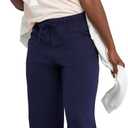 Hanes Womens Essential Jogger Pants, Drawstring Sweatpants for Women, 100% Cotton Jersey, 29" (Blue, XXL)