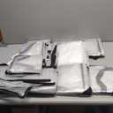 VENO 8 Pack Clear Extra Large Moving Bags & Storage Totes, Heavy Duty Organizer with Reinforced Handles & Strong Zippers for Clothes, College Dorm Essentials, Moving Supplies