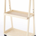 WHITMOR 3TIER SLAP WOOD CART