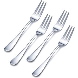 Towle Living Basic Stainless Steel Cocktail Fork, Set of 4
