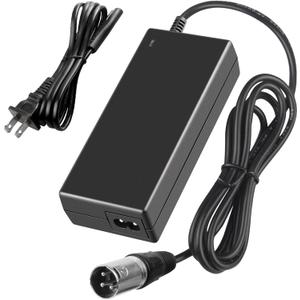 Fancy Buying 44V Charger for 36V Lead Acid Battery Razor MX500 MX650, GT GT750, Izip I600 I750 I1000 Mongoose M750 Electric Scooter with 3-Pin Male XLR Connector