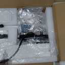 ErGear Height Adjustable Electric Standing Desk, 48 x 24 Inches Sit Stand up Desk, Memory Computer Home Office Desk with Two-Piece Desktop (White)