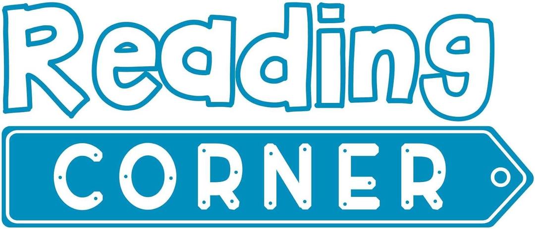 Students Reading Corner Educational Sign Wall Decal Decoration Book Lover Fun Cute Reading Corner Sign Home Room Wall Dcor Lasts Years and Easily Removable - Size: 40 in(W) x 16 in(H)