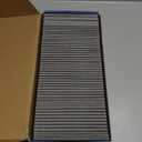 Art3d 102-Piece Peel and Stick Tile Backsplash for Kitchen Bathroom, 3in.  6in. Stick on Subway Tile White Granite