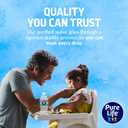 Pure Life Purified Water Bottles, 24 Pack - Still Bottled Water Enhanced with Minerals for a Crisp Taste, Plastic Bottles - 8 Fl Oz