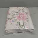 Pink Floral Rug 3x5 Washable Area Rugs for Bedroom Living Room Kitchen Entryway Bedside,Boho Vintage Farmhouse Bohemian Oriental Non Slip Carpet,Small Blush Flowers Decor