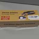 Xezacoi Cordless Electric Scissors Replacement Blades  4-Pack High-Carbon Stainless Steel Blades for Fabric, Carpet, Cardboard & Leather  Compatible with 4V Rechargeable Cutter, Sharp & Durable