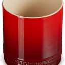 Le Creuset Stoneware Signature Straight Wall Utensil Crock, 1 qt., Cerise