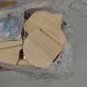 DoubleFill Set of 9 Wooden Hamster Cage Platform Chinchilla Ledges and L Shaped Round Hole Rat Cage Accessories with Cooling Standing Board Food Cup for Squirrel Gerbil Guinea Pig Small Animal