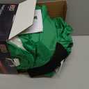 5 Ft Christmas Inflatable Dinosaur with Santa, LED Lights, Indoor Outdoor Holiday Yard Decor, Green T-Rex with Gift Box