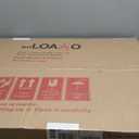 LOAAO 24X36 Gold Bathroom Mirror, Rounded Rectangle Gold Frame Mirror, Brushed Gold Bathroom Vanity Mirror Wall-Mounted, Anti-Rust, Hangs Horizontally or Vertically