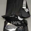 100% Blackout Blind Magnetic Window Cover 118 x 57Inch,No Drill,Cut Any Size/Shape,Portable Black Out Shades Curtains for Nursery Bedroom,Rv,Media Room with Magnetic Closure