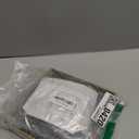 Warminn Atomic Wall Clock with Indoor/outdoor Temp Large Number Display Silent Battery Operated Alarm Analog Digital Clocks for Bedroom Dementia Seniors Desk Living Room Office Bathroom Kitchen Shower (Black)