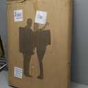 Stadium Seats with Back Support Wide, Exclusive Bleacher Chairs with Back and Cushion Folding Stadium Chairs, 6 Reclining Positions Waterproof Bleacher Seats with 2 Hooks (Wide|22.5" Black)