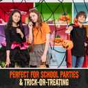 3 x 120 PCS Halloween Small Hard Candy  Packed in A Pumpkin Jar  Individually Wrapped Themed Colors & Designs  Trick Or Treat Candies - Bulk Candys Great Use, For Kids, Trick or Treat, Party Favor, Classrooms, Goodie Bags (Halloween) (EXP 06/18/27)