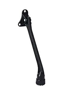 HOME&I Kickdown Door Stopper, 7-Inch Commercial Heavy Duty Door Stop Holder Kick Door Kickstand Rubber Foot (Black, 1 pack)