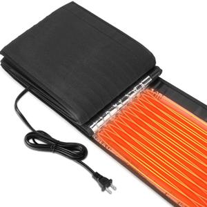 RunNico 16.4ft RV Heated Sewer Hose Cover, Winter Electrical Heated Sleeve of 3'' Pipe Diameter, RV Waste Hose Heating Protect from -20F Freezing and Waterproof Camping Accessories