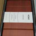 Premium Vinyl Record Storage - a Mid-Century Style Record Holder for Albums, 60-70 LP Capacity - Complements Any Record Player (Brown)