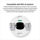 Google Nest Thermostat - Smart Thermostat for Home - Programmable Wi-Fi Thermostat - Charcoal