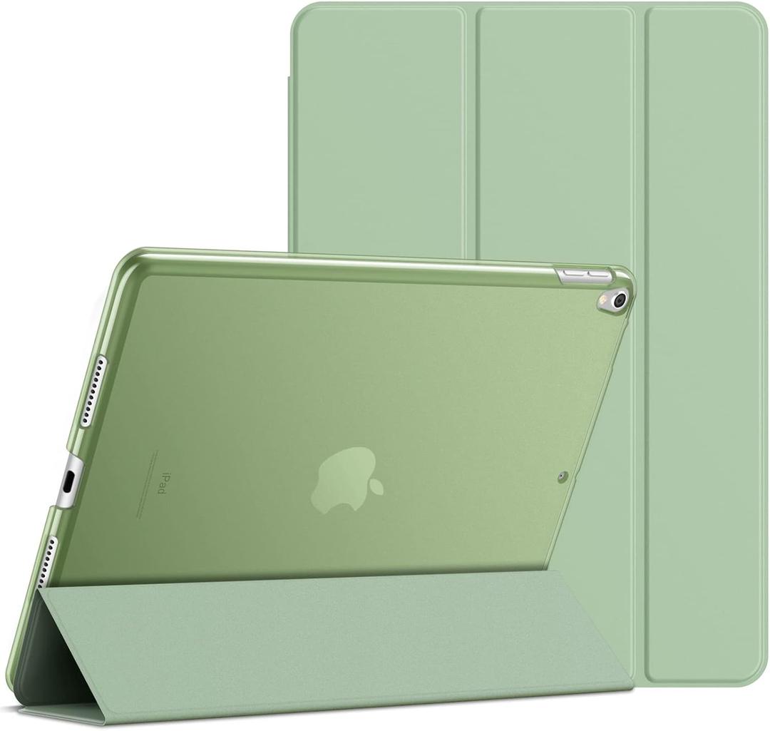 JETech Case for iPad Pro 10.5-Inch and iPad Air 3 (10.5-Inch 2019, 3rd Generation), Smart Cover Auto Wake/Sleep Cover (Matcha Green)