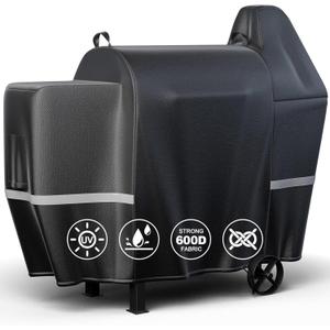 Upgraded Grill Cover for Pit Boss 850 DX, 820 Competition Series, Z Grill 700, 600D Wood Pellet Smoker Cover for 820 Deluxe, 820D, 820FB, Sportsman 820 Series Wood Pellet Grills