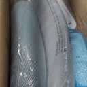 Office Chair, High Back Ergonomic Desk Chair, Breathable Mesh Desk Chair with Adjustable Lumbar Support and Headrest, Swivel Task Chair with flip-up Armrests, Executive Chair for Home Office (Light Blue)