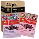 Sun-Maid Farmstand Reserve 24 Count Variety Pack - 0.8 oz Snack Bag  (12) Whole Dried Cranberries and (12) Dried Mixed Berries - Holiday Snacks and Charcuterie Boards (Amazon Exclusive)