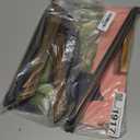 KBKBART Gold Framed Canvas Wall Art, Funny Black Cat Martini Art Print, Eclectic Cocktail Painting Canvas Print, Animal Artwork Picture for Bedroom Living Room Kitchen Decor 12"x16"