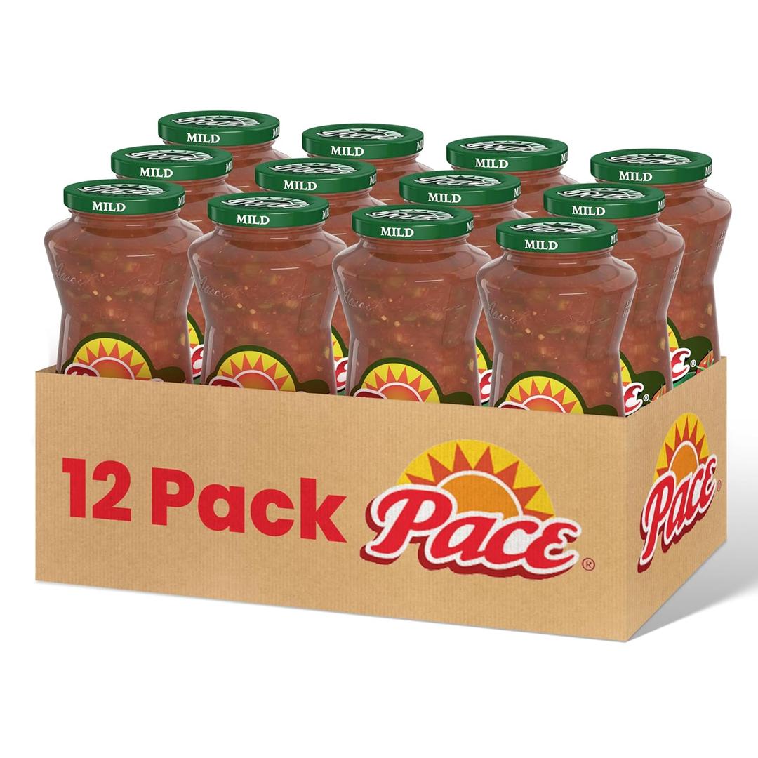 12 pack, Pace Mild Salsa, BB 5/13/26