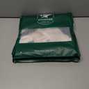 2 x OTOSTAR Set of 4 Waterproof Throw Pillow Covers 16x16 Inch Farmhouse Geometric Square Pillow Cases for Couch Patio Furniture Balcony Garden Outdoor DecorationGeometry70-Black