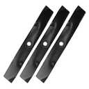 Aeagle M143520 UC22010 Mower Blades for John Deere Z375R Z535M ZTRAK Z325E Z330M EZtrak Z425 Z435 X380 X435 X570 X710 X730 GX255 GX325 GX345 54'' Deck Zero Turn Mower Tractor, Medium Lift, Black : Patio, Lawn & Garden