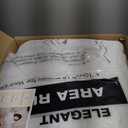 Area Rugs for Living Room Washable Living Room Rug Soft Neutral Indoor Floor Carpet Non-Slip Stain Resistant Modern Boho Rugs for Bedroom Dining Room Kids Room Nursery Office Home Brown/Cream (9' x 12' (Rectangular))