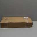 TONIAL 2 Pack Curtain Rods for Windows 48 to 84 Inch, Telescoping Splicing 3/4 Single Rods for Windows Decorative Drapery Rod 32 to 86 with Acrylic Diamond Finial, Champagne Gold