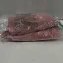 RYB HOME Short Blackout Curtains for Small Window, Sunmmer Heat Light Blocking Privacy Protection Curtains for Sunroom Laundry Room Stair Window, Width 52 by Length 36, Dusty Rose, Set of 2